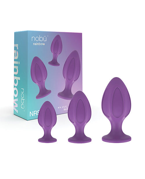 Nobu Nobu Rainbow Silicone Plug Set - Purple