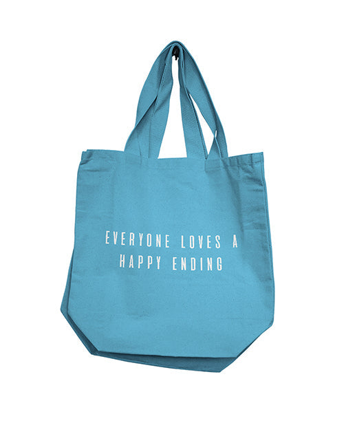Nobu Nobu Everyone Loves A Happy Ending Reusable Tote - Blue
