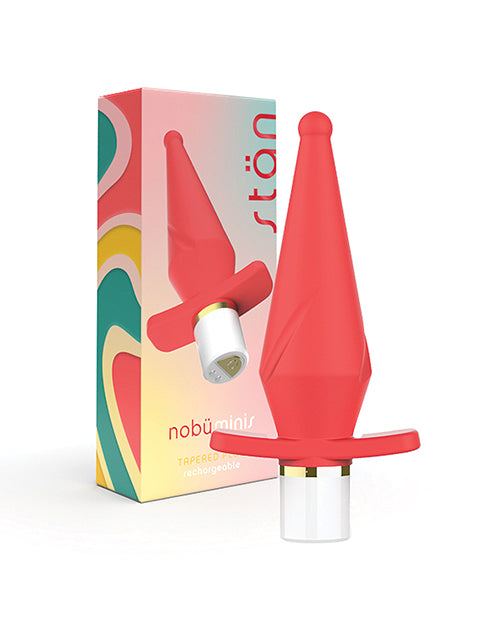 Nobu Nobu Mini Stan Tapered Butt Plug - Coral
