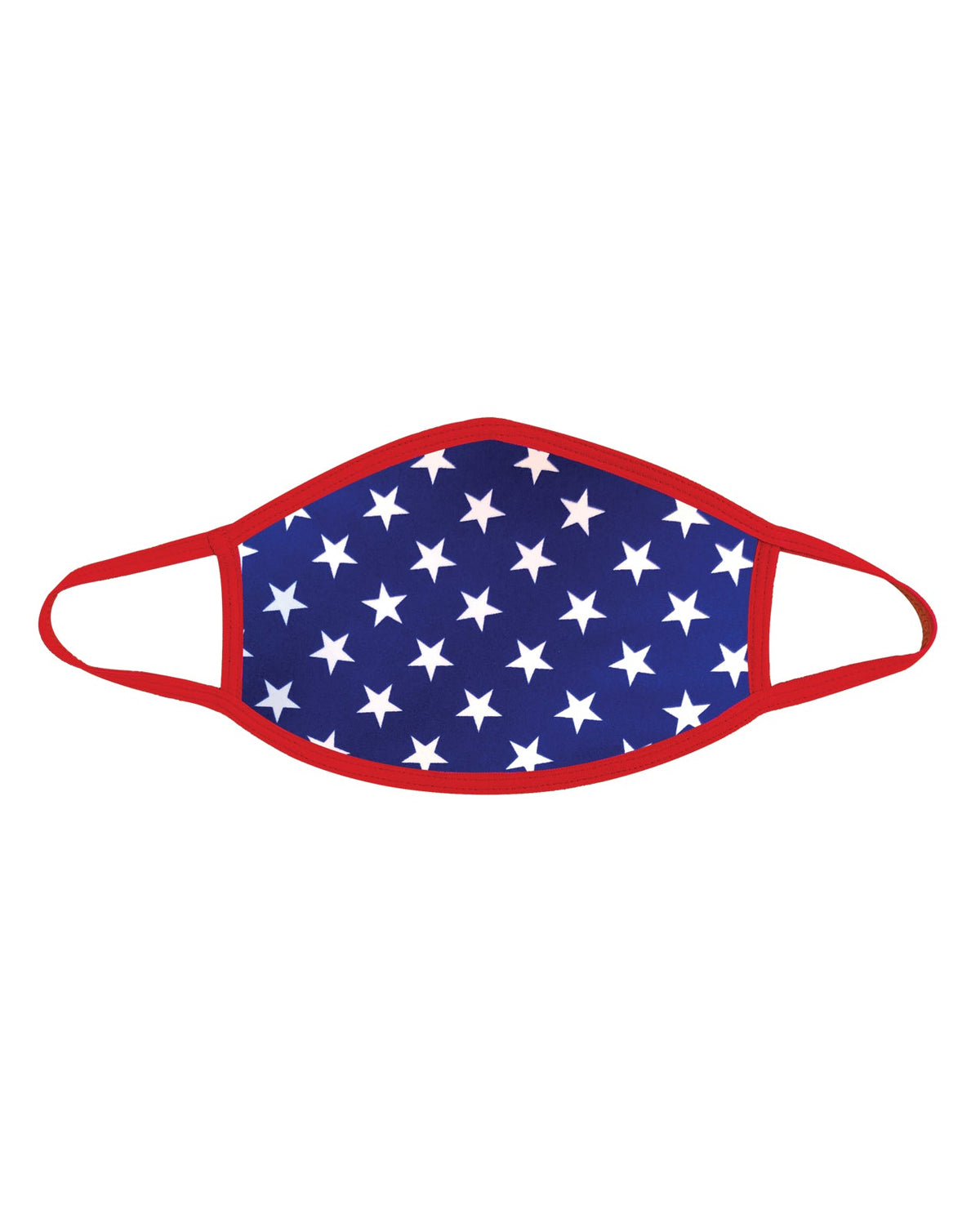 Neva Nude Neva Nude Murica USA Blue Star Mask w/100% Cotton Liner Red MD