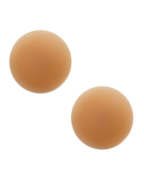 Neva Nude Neva Nude Yummy Skin Invisible Reusable Silicone Pasties - Mocha O/S