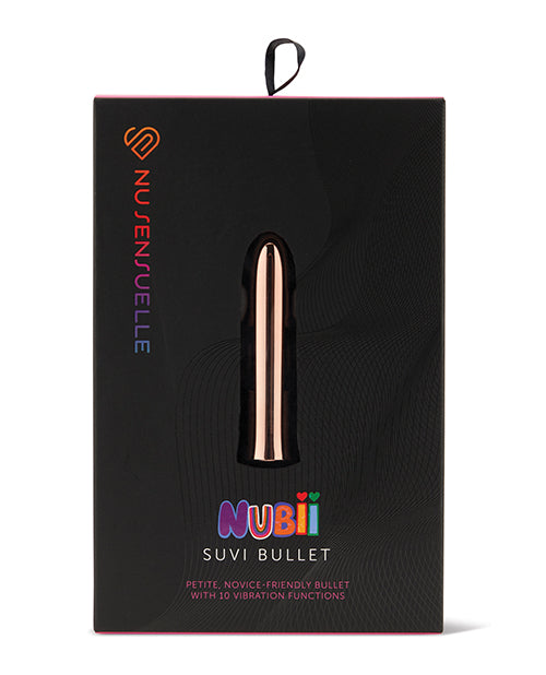 Nu Sensuelle Nu Sensuelle Nubii 10 Function Bullet - Rose Gold