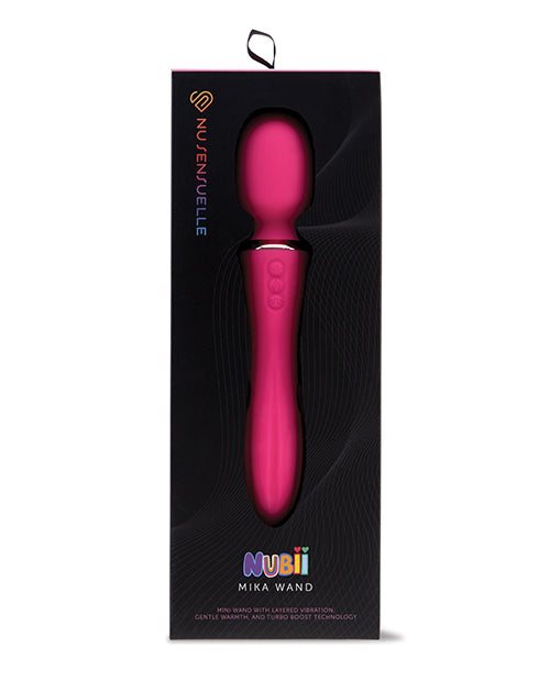 Nu Sensuelle Nu Sensuelle Nubii Mika Turbo Boost & Heating Mini Wand - Pink