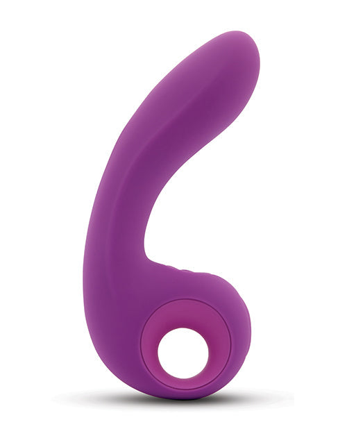 Nu Sensuelle Nu Sensuelle Raine Nubii Tapping Vibe w/Turbo Boost & Warming - Purple