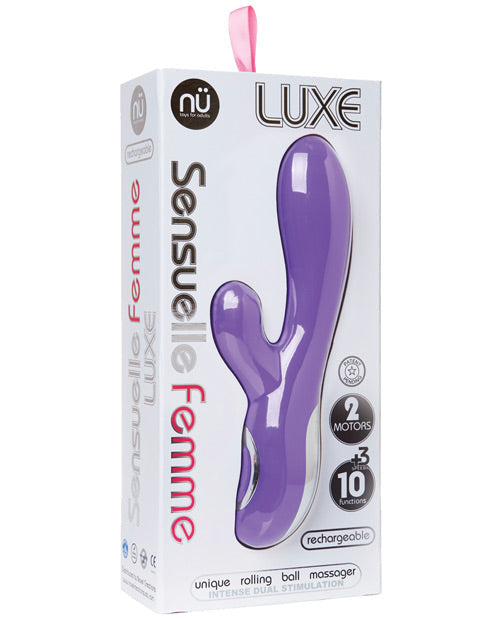 Nu Sensuelle Nu Sensuelle Femme Luxe 10 Fun Rabbit Massager - Purple