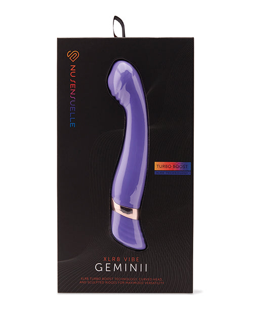 Nu Sensuelle Nu Sensuelle Geminii XLR8 Turbo Boost G Spot - Ultra Violet