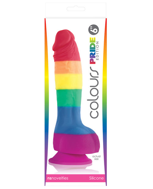 Colours Colours Pride Edition 6" Dong w/Suction Cup