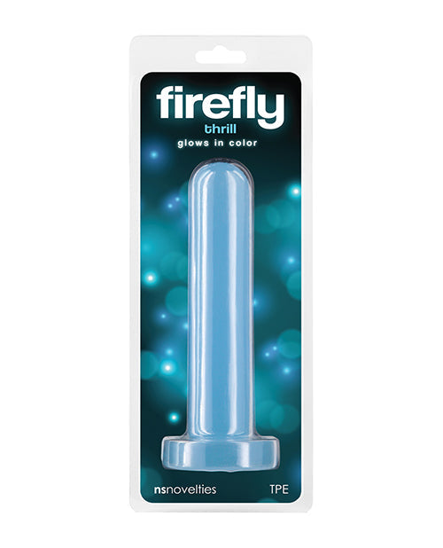 Firefly Firefly Thrill Glow in the Dark Dildo - Small - Blue