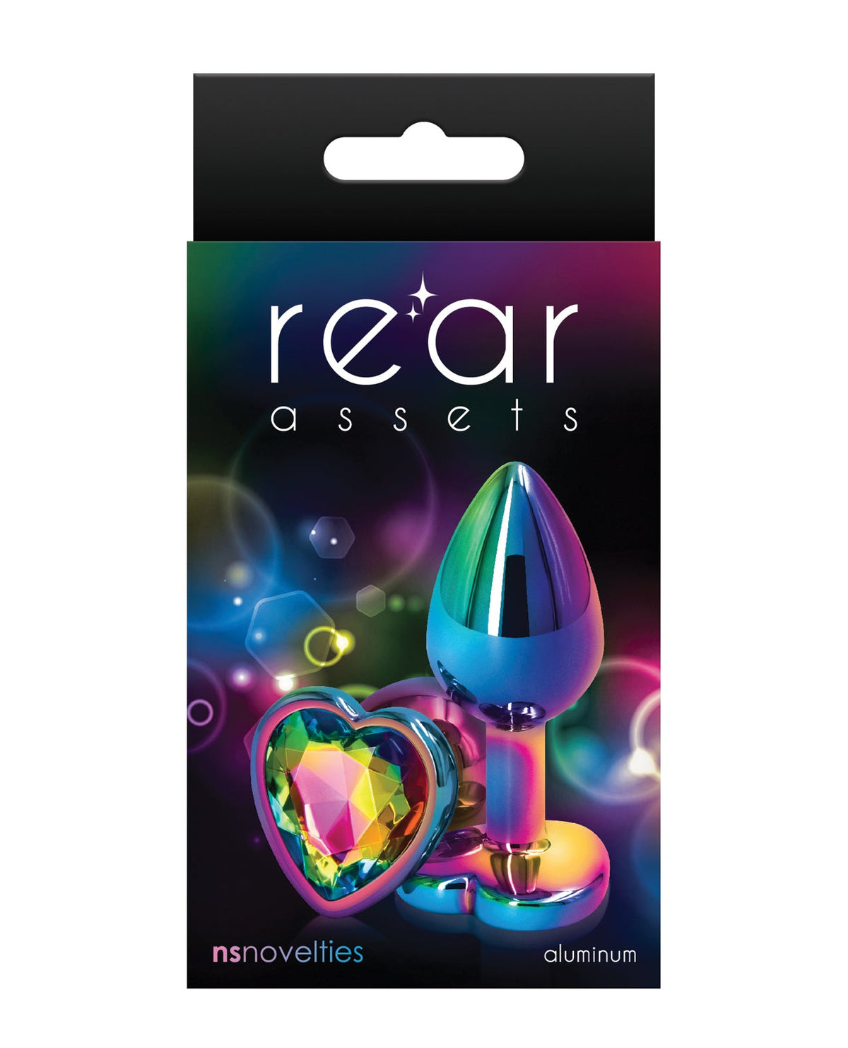 Rear Assets Rear Assets Multicolor Heart Small - Rainbow