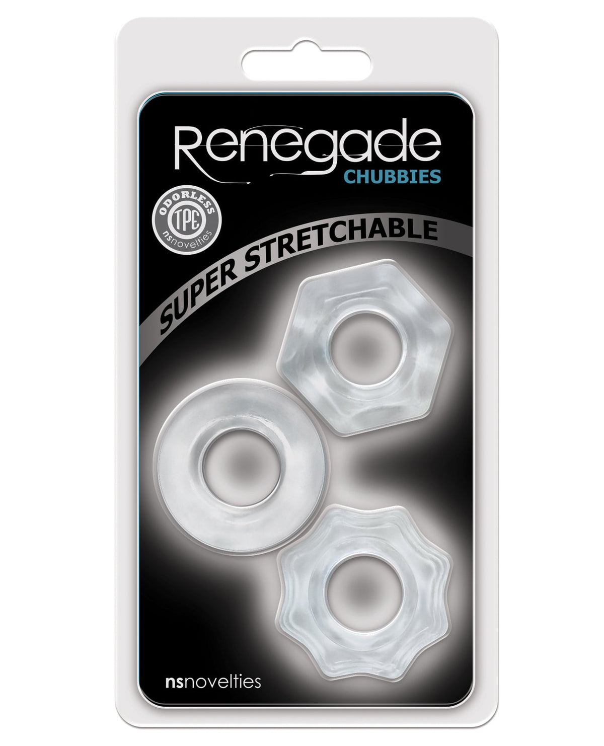 Renegade Renegade Chubbies 3 pack - Clear