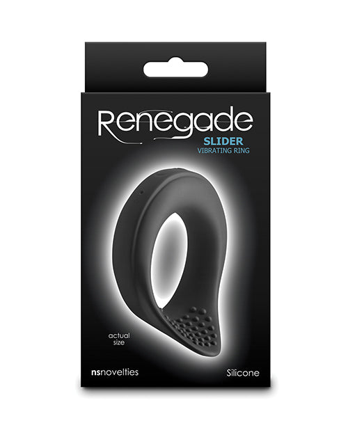 Renegade Renegade Slider Vibrating Cock Ring - Black