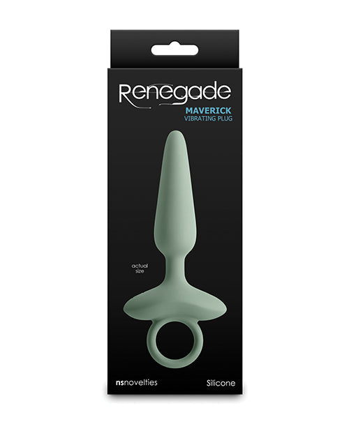Renegade Renegade Maverick Vibrating Anal Plug - Sage