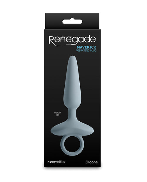 Renegade Renegade Maverick Vibrating Anal Plug - Gray