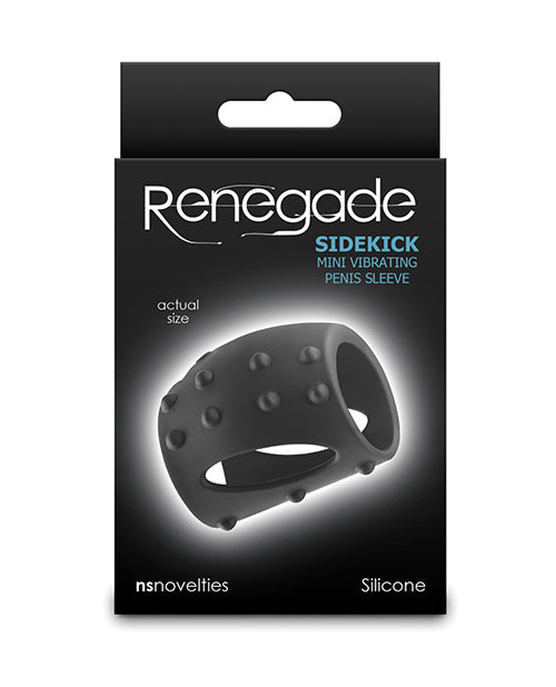 Renegade Renegade Sidekick Mini Vibrating Penis Sleeve - Black