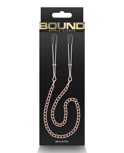 Bound Bound DC3 Nipple Clamps - Rose Gold