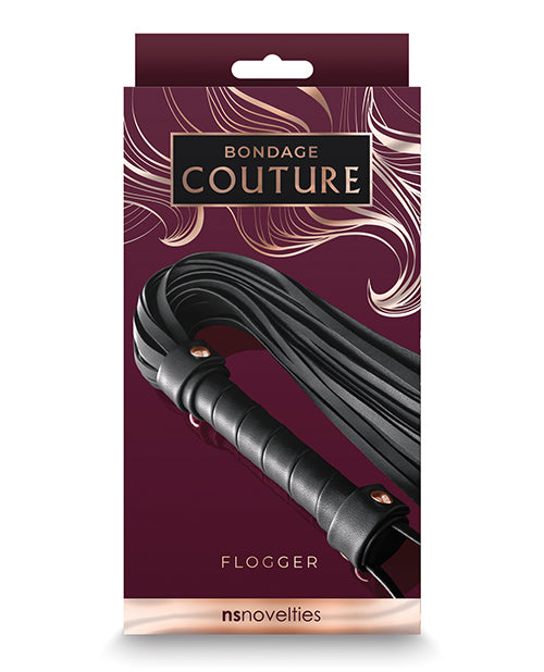 Bondage Couture Bondage Couture Flogger - Black