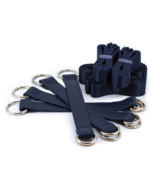 Bondage Couture Bondage Couture Tie Down Straps - Blue