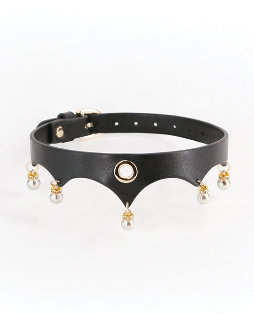 Fetish & Fashion Fetish & Fashion Jezebel Collar - Black