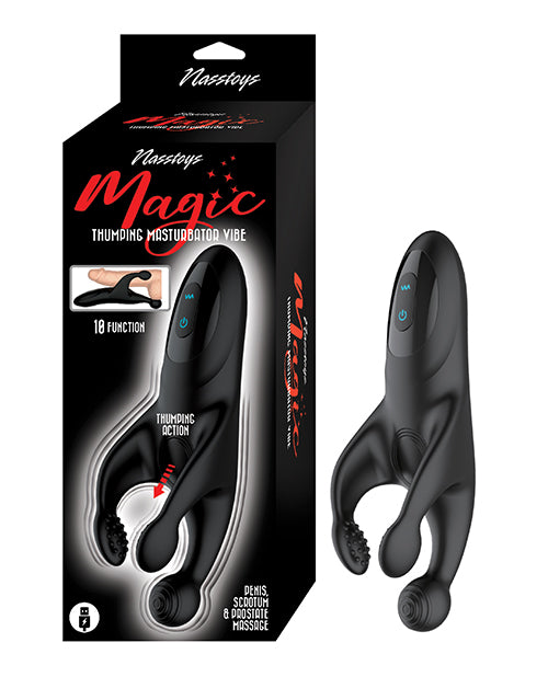 Nasstoys Magic Thumping Masturbator - Black