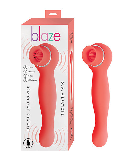 Blaze Blaze Luscious Licker Vibe - Coral