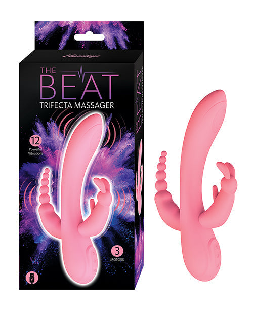 Nasstoys The Beat Trifecta Massager - Pink