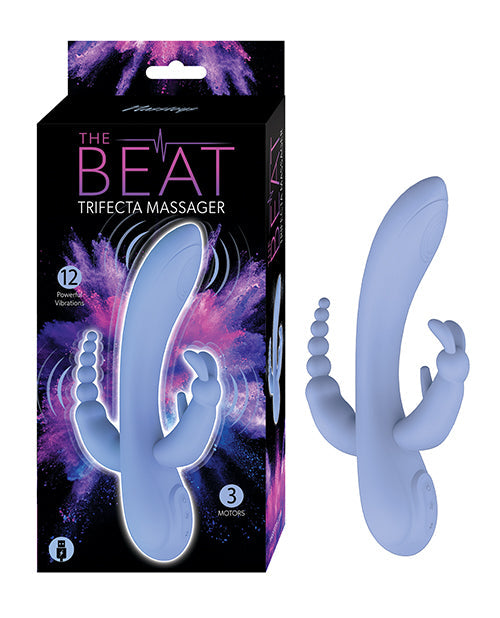 Nasstoys The Beat Trifecta Massager - Violet