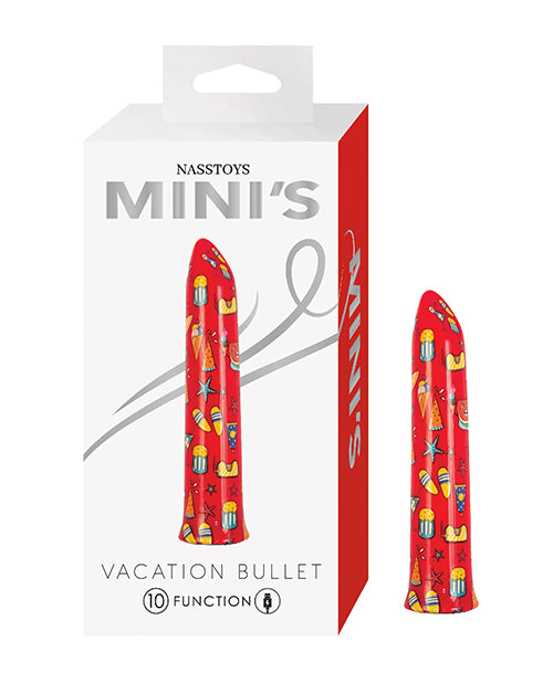 Nasstoys Nasstoys Mini's Vacation Bullet - Red