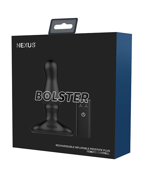 Nexus Nexus Bolster Butt Plug w/Inflatable Tip - Black