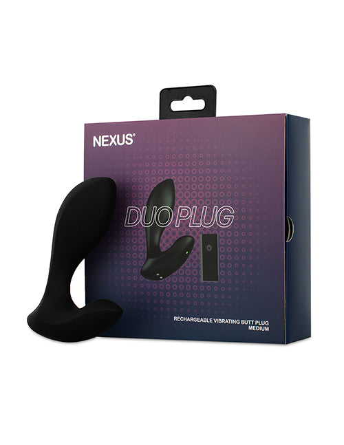 Nexus Nexus DUO Plug Medium - Vibrating Butt Plug w/Remote Control