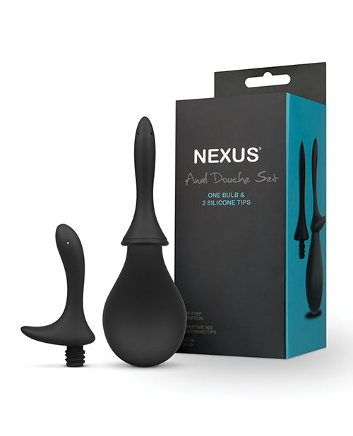 Nexus Nexus Anal Douche Set - Black