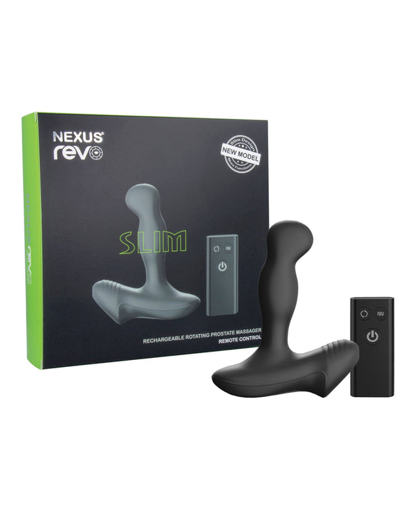 Nexus Nexus Revo Slim Rotating Prostate Massager - Black