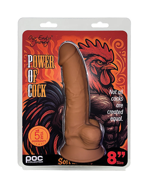 Power of Cock Power of Cock 8" Dildo - Tan
