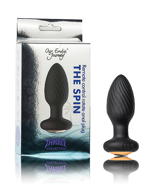 No Brand Thrillz The Spin Anal Plug w/Remote