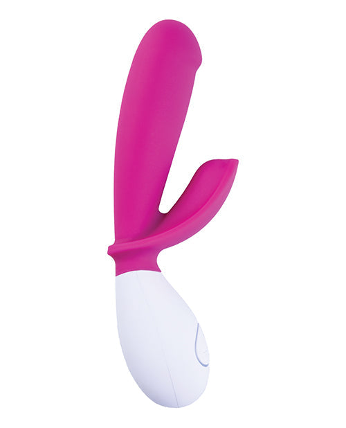 OhMiBod OhMiBod Lovelife Snuggle Dual Stimulation Vibe - Pink