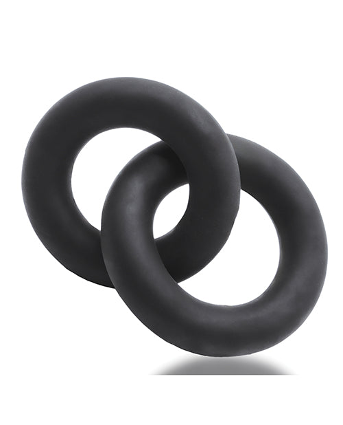 Oxballs Oxballs Shackle Double Link'd Cock & Ball Rings - Special Edition Night