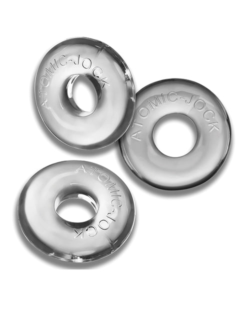 Oxballs Oxballs Ringer Donut 1 - Clear Pack of 3