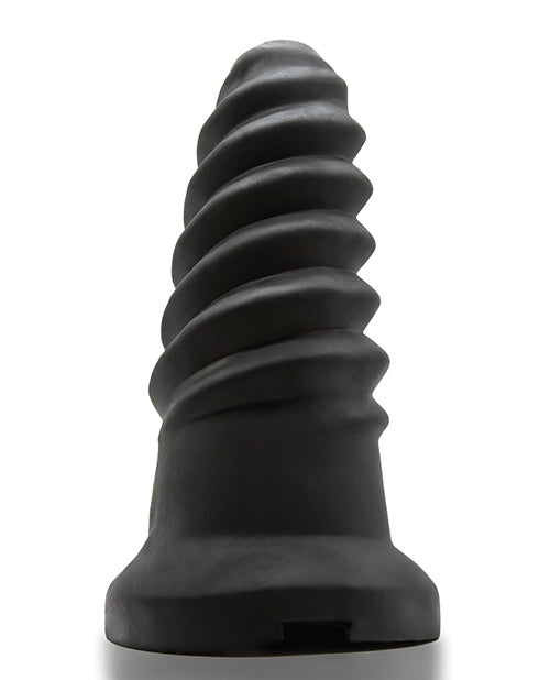 Oxballs Oxballs Screwdhole Screw'd-in Open Tip Masturbator - Black