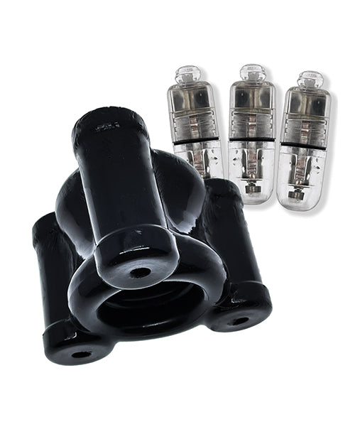 Oxballs Oxballs Buzz Squeeze Ballstretcher Vibe - Black