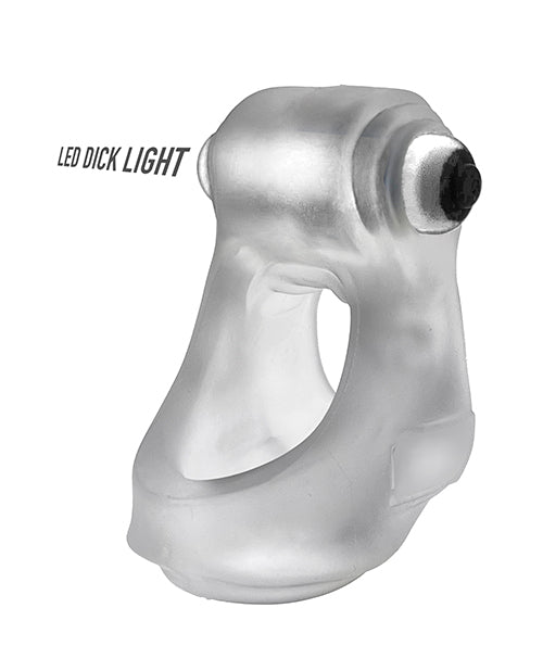 Oxballs Oxballs Glowsling Cock Sling - LED Clear Ice