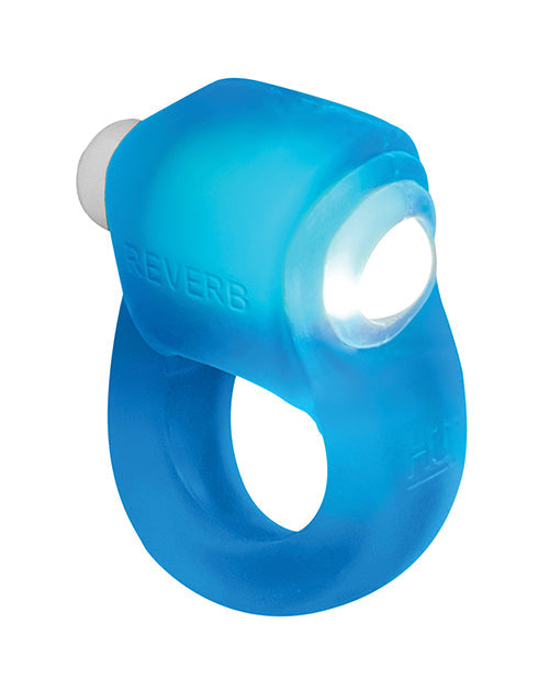 Oxballs Oxballs Glowdick Cockring w/LED - Blue Ice