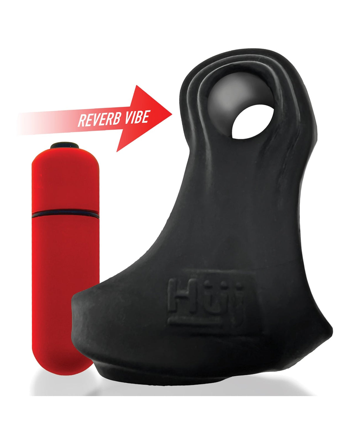 Hunky Junk Hunky Junk Revsling Sling w/Vibe - Tar Ice w/Red Vibe