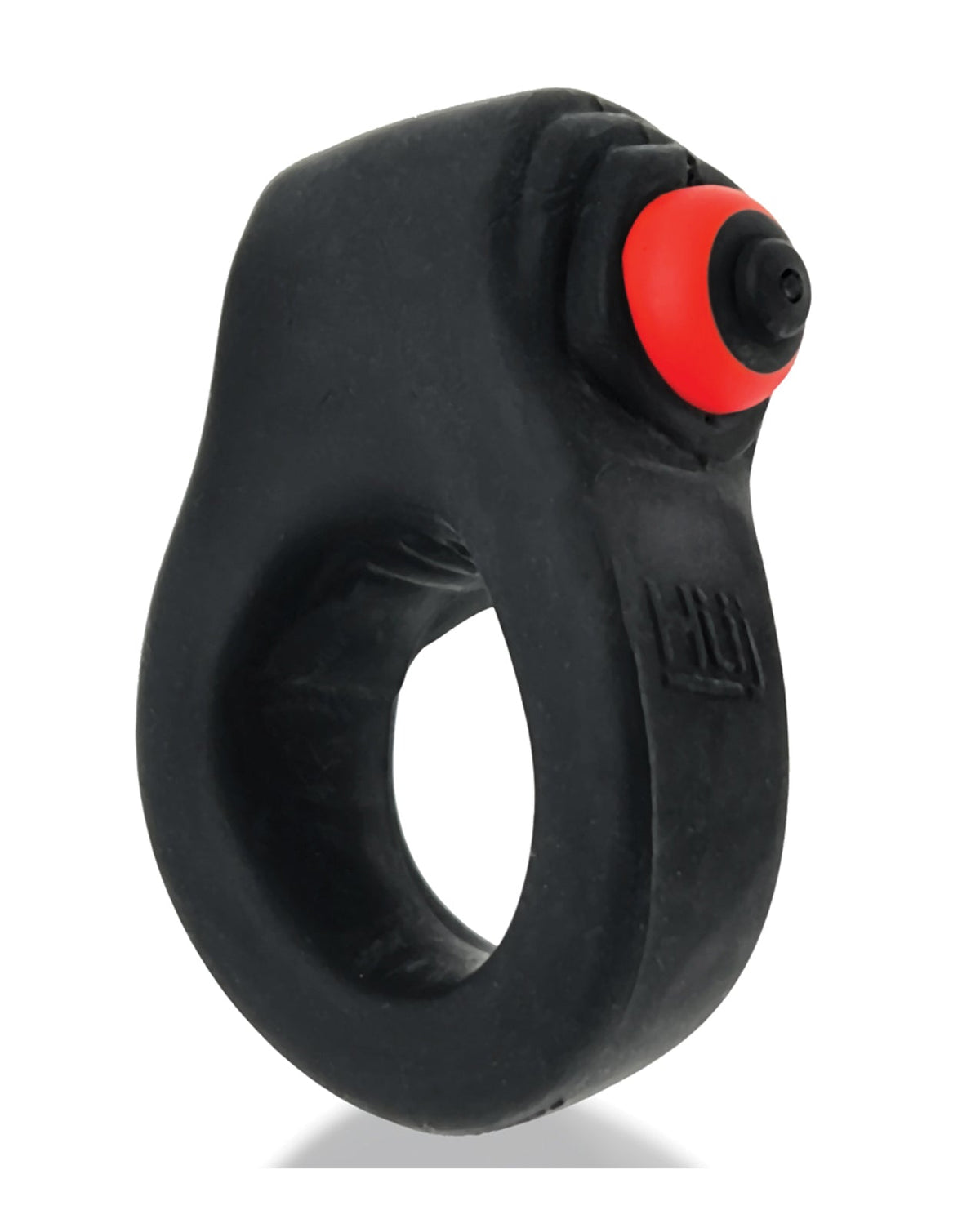 Hunky Junk Hunky Junk Revring Cock Ring w/Vibe - Tar w/Red Vibe