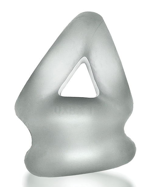 Oxballs Oxballs Tri Squeeze Cocksling & Ballstretcher - Clear Ice