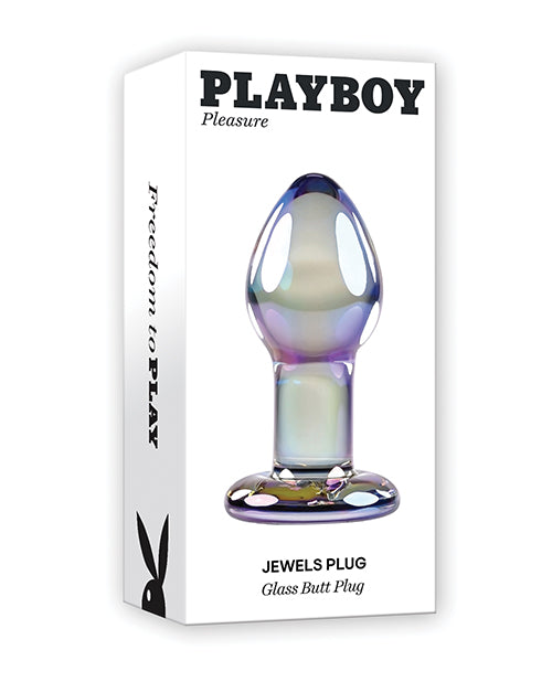Playboy Play Boy Pleasure Jewels Butt Plug - Clear