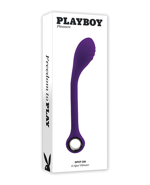 Playboy Playboy Pleasure Spot On G-Spot Vibrator - Acai