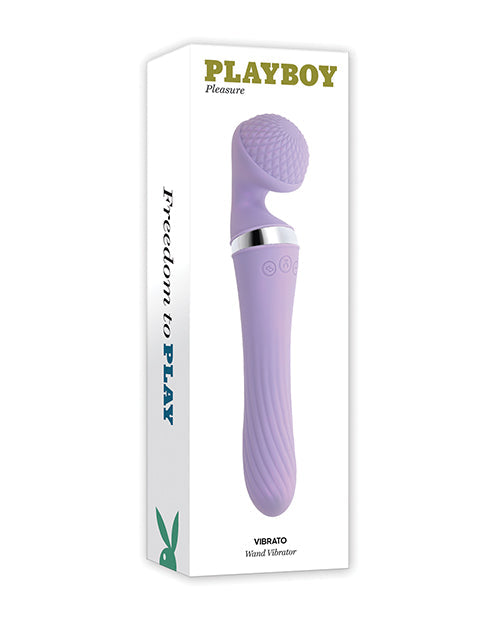 Playboy Playboy Pleasure Vibrato Wand Vibrator - Lilac
