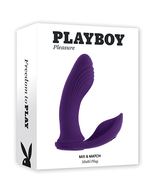 Playboy Playboy Pleasure Mix & Match Dual Vibrator - Purple