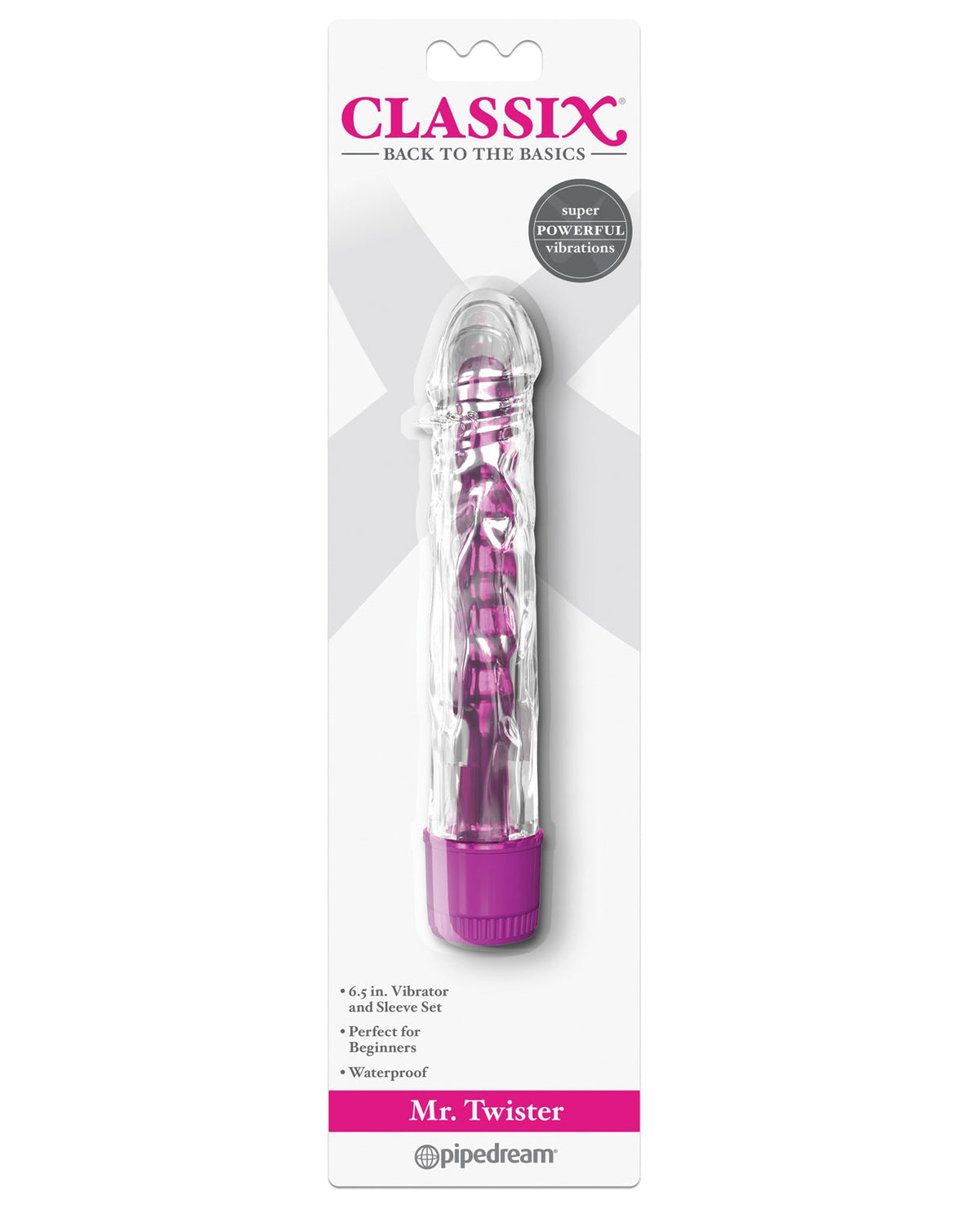 Classix Classix Mr. Twister Vibe w/Sleeve - Pink