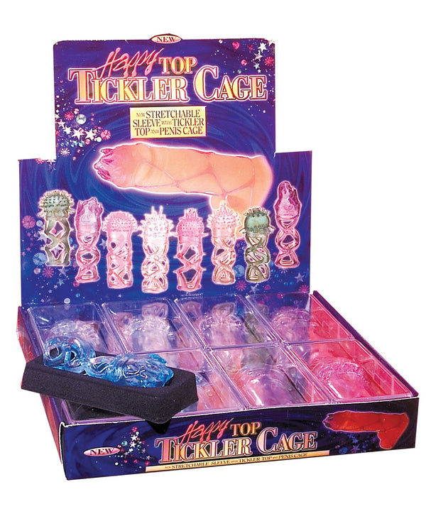 Pipedream Products Happy Top Tickler Cage - Box of 8