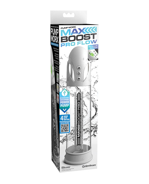 Pump Worx Pump Work Max Boost Pro - White/Clear